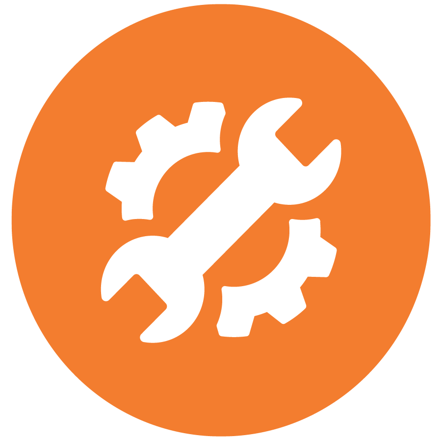 Wrench and a gear