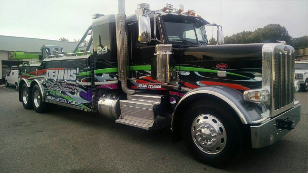 Dennis Towing Truck Auto Repair Richmond VA on 