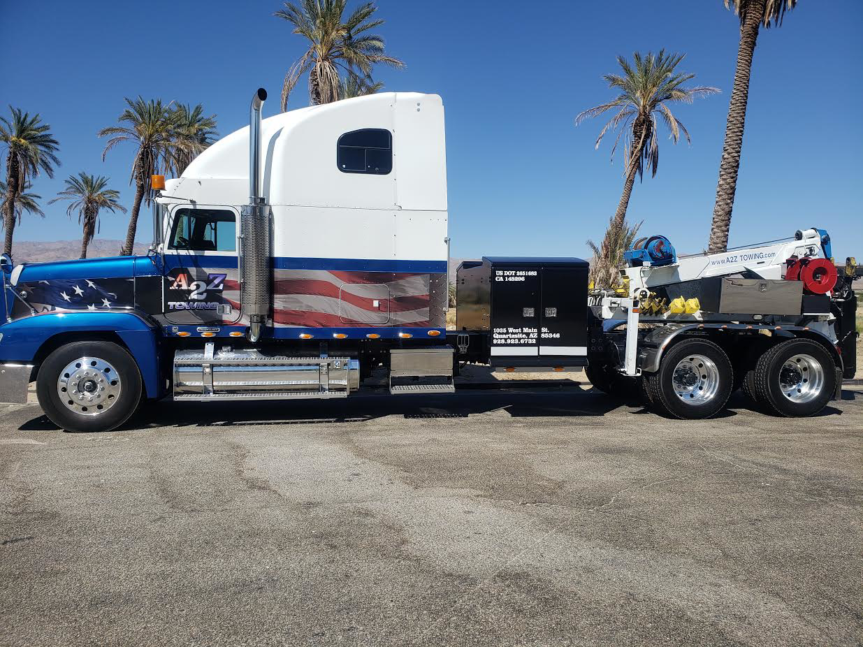 A2Z Towing Heavy Duty Specialist (Quartzsite, AZ) on TruckDown
